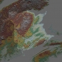 Carte généralisée de géologie du Nouveau-Brunswick